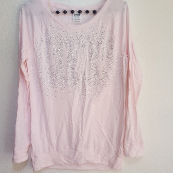 PINK Victoria's Secret Tops - Victoria's secret PINK rhinestone top xs